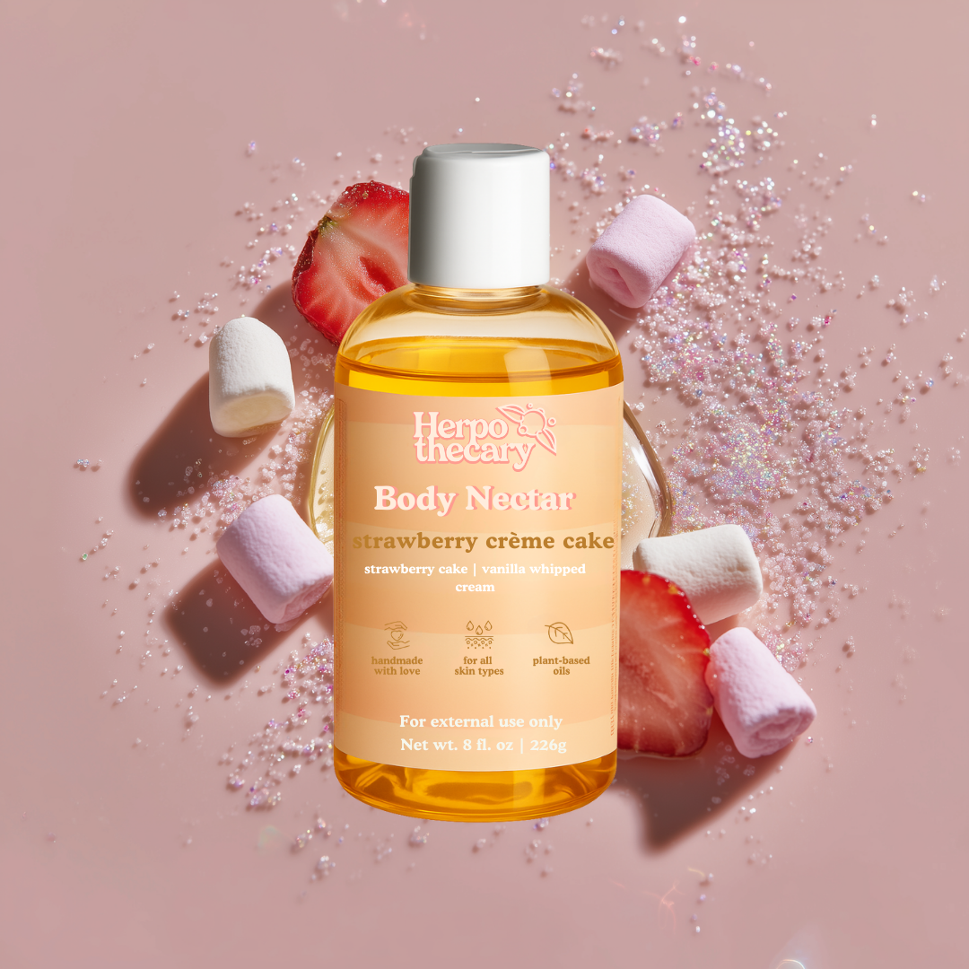 8oz BODY NECTAR - Strawberry Créme Cake