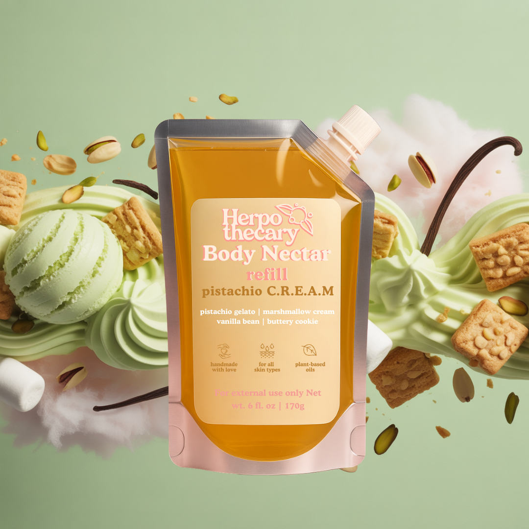 6oz BODY NECTAR REFILL - Pistachio C.R.E.A.M