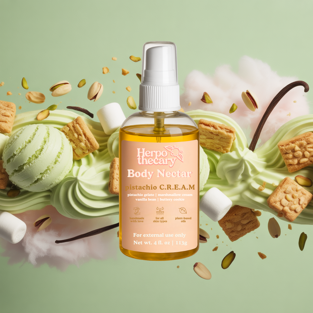 4oz BODY NECTAR - Pistachio C.R.E.A.M