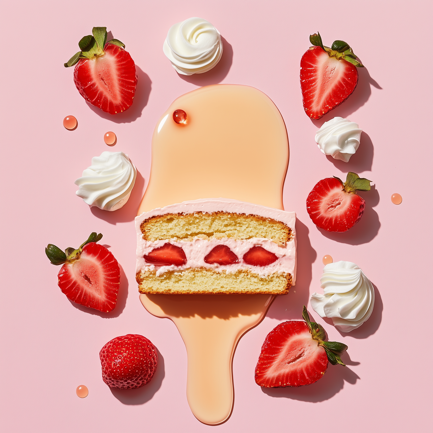 MINI BODY NECTAR - Strawberry Créme Cake