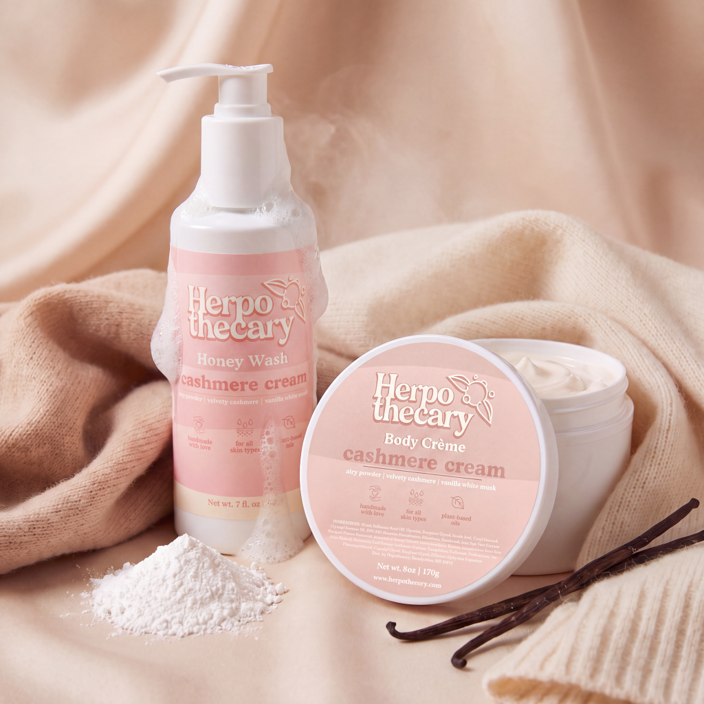 Honey Wash & Body Creme Duo - Cashmere Cream