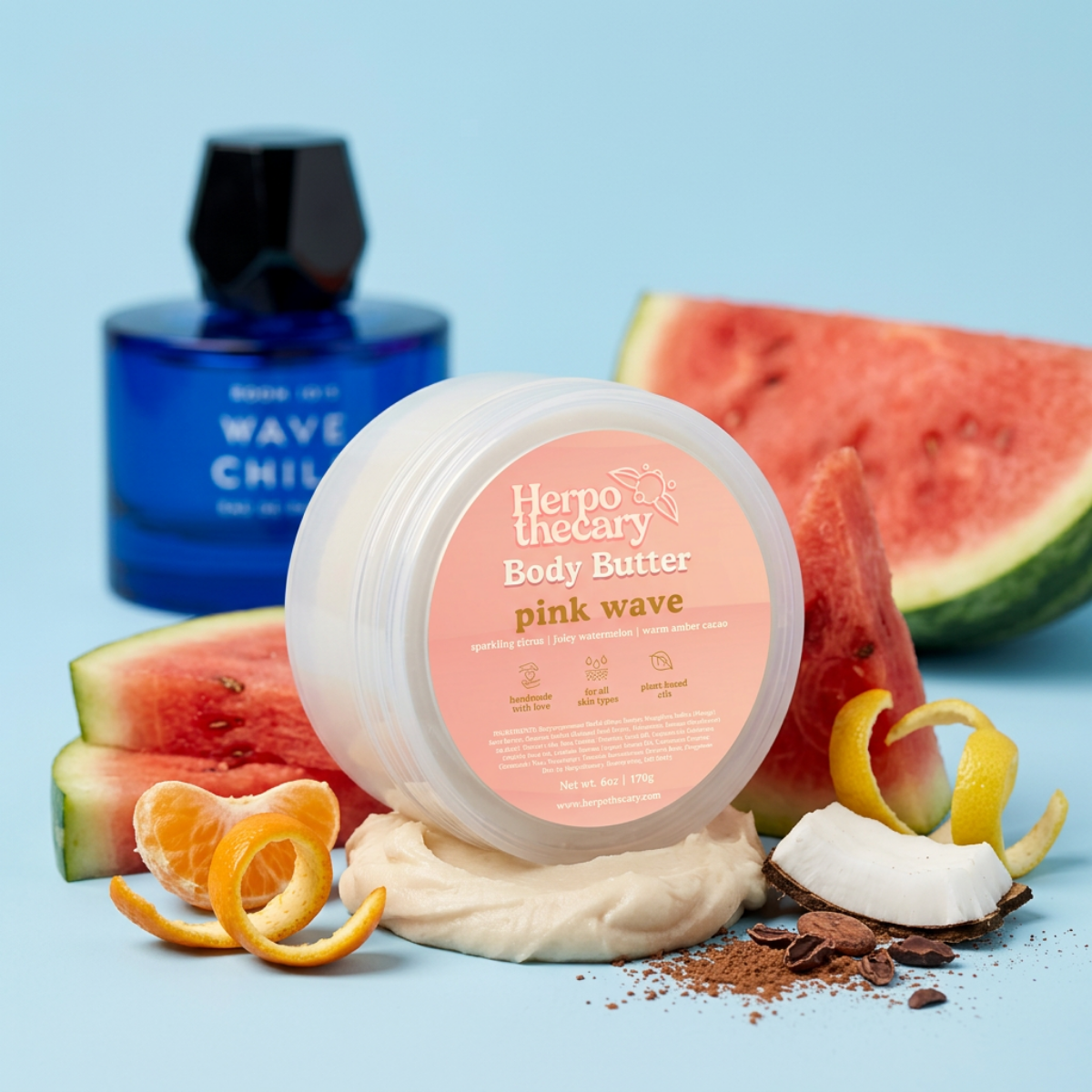 BODY BUTTER 1oz SAMPLE - Pink Wave