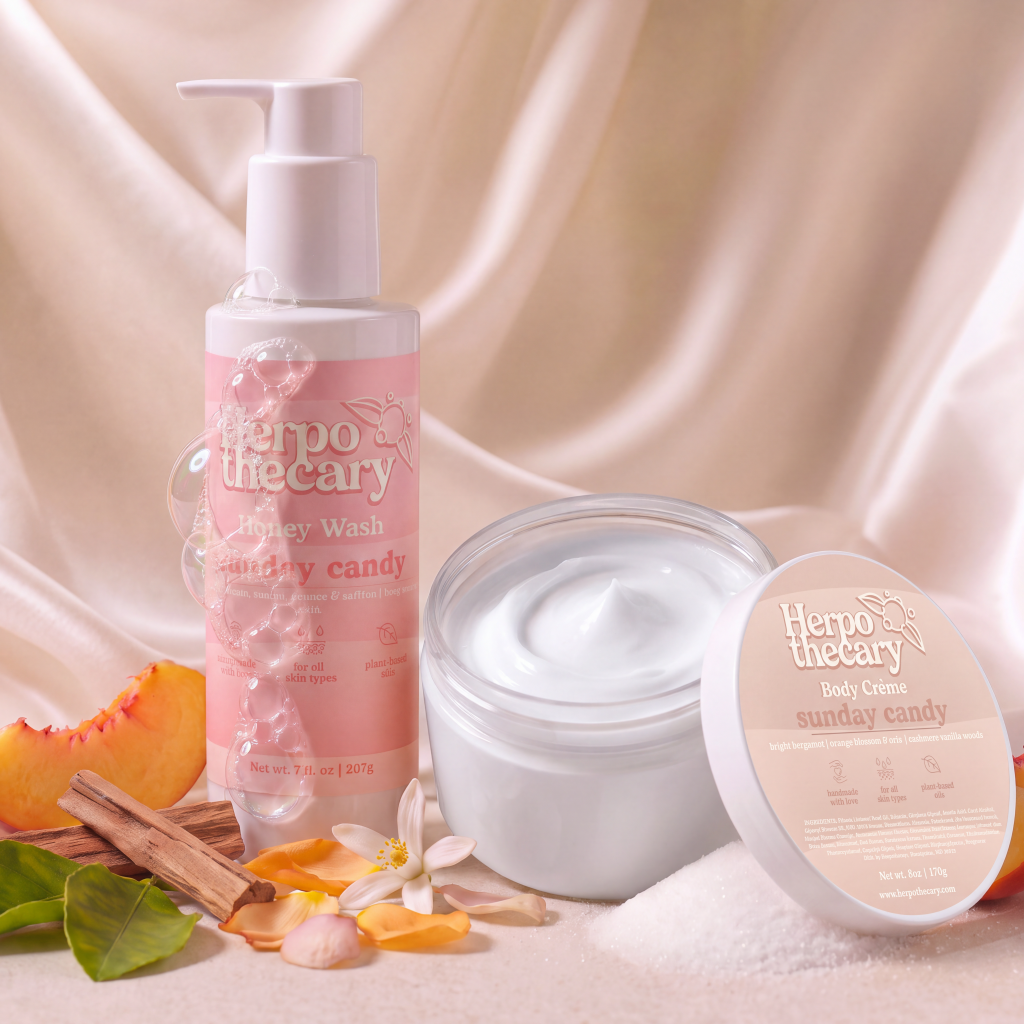 Honey Wash & Body Creme Duo - Sunday Candy